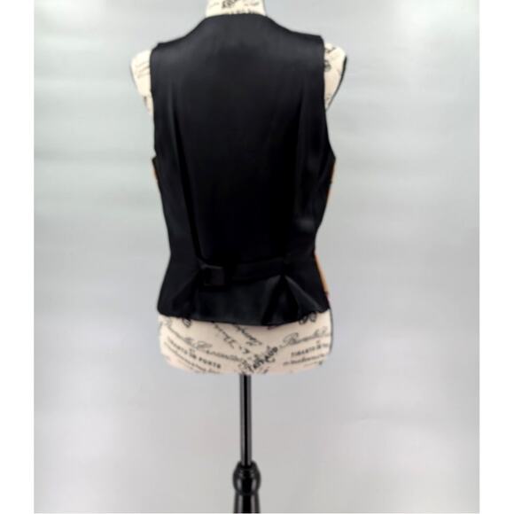 VTG Nicole Miller 1993 Vest Medium Egyptian Art to Wear Artsy Limited Edition - Picture 9 of 16